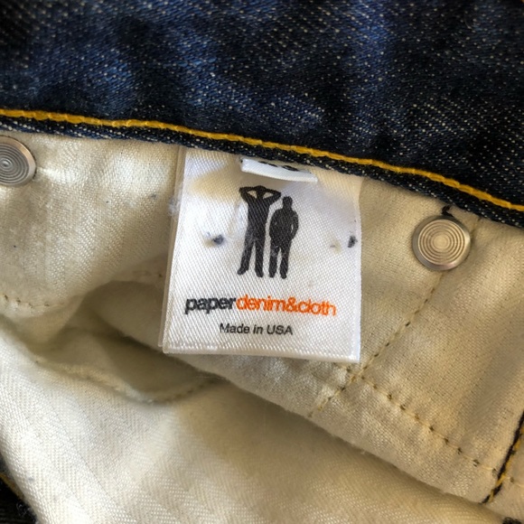 Paper Cloth Denim Premium Jeans, 23 / 32” inseam - Picture 6 of 6